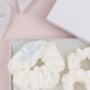 Personalised Lace 'I Do' Hair Scrunchies, thumbnail 5 of 8