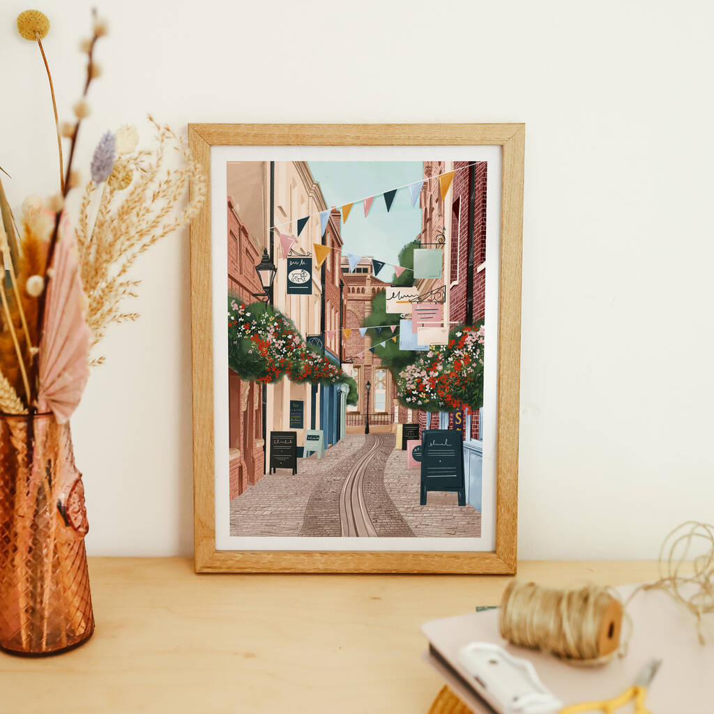 Exeter Art Print By Simply,Katy