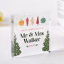 Personalised First Christmas Acrylic Plaque, thumbnail 1 of 12