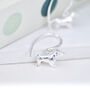 Sterling Silver Dachshund Drop Earrings, thumbnail 3 of 6