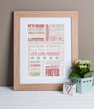 Best Friends Print We've Shared, 2 of 4
