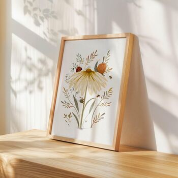 Nature Creatures And Mushrooms Nursery Prints, 4 of 4