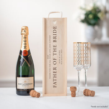 Personalised Groomsman / Best Man / Wedding Party Bottle Box, 2 of 12