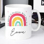 Personalised You Make The World Brighter Rainbow Mug, thumbnail 2 of 5