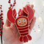 Lobster Christmas Tree Decoration, thumbnail 1 of 7