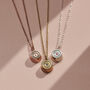 Birthstone Rolo Charm Necklace, thumbnail 1 of 7