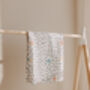 Muslin Swaddle Baby Blanket Nordic Lights, thumbnail 2 of 12