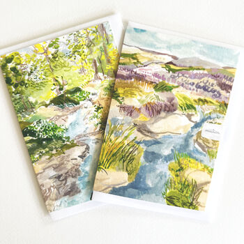 The Waterfall | Greeting Card, 3 of 4