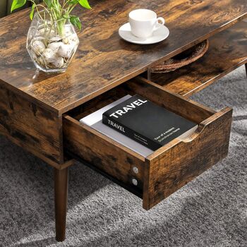 Coffee Table With Drawer And Storage For Living Room, 2 of 6