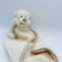 Bear Toy Soother With Personalised Heart Keepsake, thumbnail 5 of 7