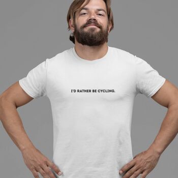 Personalised Unisex 'Rather Be' T Shirt, 2 of 5