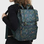 Into The Woods Green Buckle Medium Backpack, thumbnail 2 of 8