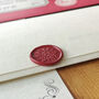 Christmas Snowflake Wax Seal Self Adhesive, thumbnail 9 of 9