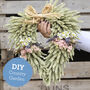 Create Your Own Dried Flower Heart Wreath, thumbnail 3 of 12