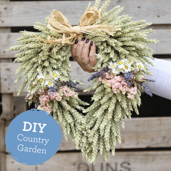 Create Your Own Dried Flower Heart Wreath, 3 of 12
