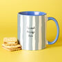 Cool Dad Striped Design Mug, thumbnail 3 of 6