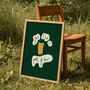 Get Dad Pint Beer Illustrated Art Print, thumbnail 1 of 2