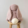 Giant Mabel Bunny Knitting Kit, thumbnail 3 of 7