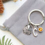 Guinea Pig Personalised Keyring, thumbnail 4 of 8
