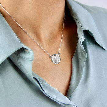 Sterling Silver Angel Wings Pendant Necklace, 2 of 6