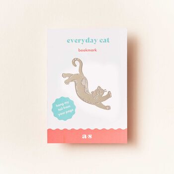 Cat Bookmark Metal Page Marker, 2 of 2