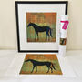 'Horse' Limited Edition Art Print, thumbnail 4 of 5