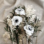 Paper Anemone Bouquet With Preserved And Dried Foliage, thumbnail 5 of 5