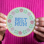 Glass 'Best Mum' Coaster, thumbnail 3 of 6