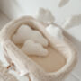 Boucle Cloud Cushion Set Neutral Nursery Decoration, thumbnail 2 of 5