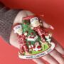 Personalised Couple Christmas Decoration, thumbnail 1 of 4