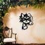 Curious Kitten Wall Art Ideal Gift For Cat Lovers And Garden Decor, thumbnail 4 of 10