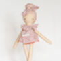 Clementine Handcrafted Heirloom Doll, thumbnail 1 of 9