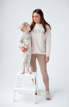 Mini Est Personalised Embroidered Sweatshirt Jumper, 4 of 12