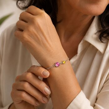 Personalised Create Your Own Mother And Children Birthstones Bracelet, 7 of 9