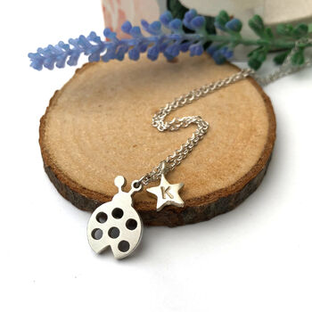 Sterling Silver Ladybird Necklace, 2 of 12