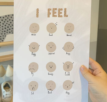 'I Feel' My Emotions Children's Print, 7 of 8