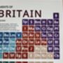 Wild Britain Periodic Table Art Print, thumbnail 4 of 12