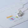 Sterling Silver Bird House Necklace, thumbnail 1 of 10