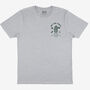 On The Piste Graphic Ski T Shirt In Grey, thumbnail 2 of 2