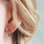 Tiny Hoop Earrings – Huggie Earrings, thumbnail 9 of 12