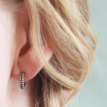 Tiny Hoop Earrings – Huggie Earrings, 9 of 12