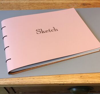 Leather Bound Artist's Sketch Books, 2 of 12