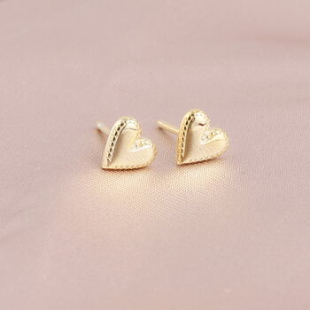 'Grandma's Solid Gold' Knot Earrings, 2 of 3