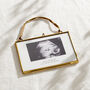 Personalised Brass Baby First Scan Frame, thumbnail 4 of 5