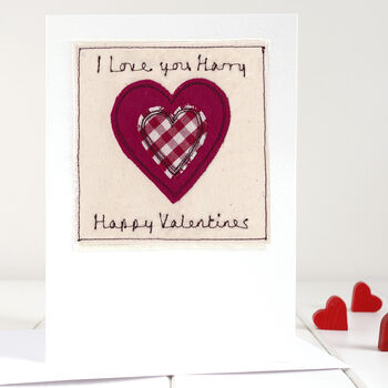 Personalised Love Heart Romance Or Anniversary Card, 12 of 12