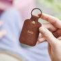 Personalised Dad Leather Key Ring, thumbnail 3 of 3