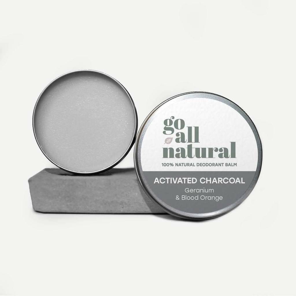 Activated Charcoal Natural Deodorant Balm, 1 of 2