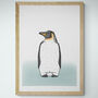 Polar Animals Nursery Art Print Set A4, thumbnail 2 of 5