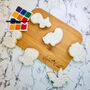 Dinosaur Paint Your Own Cookies Gift Set, Six Biscuits, thumbnail 7 of 8