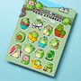 Frog Sticker Sheet | Cute Stickers, thumbnail 3 of 5